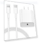 Thumbnail Fast Charging 20W PD USB C Wall Charger with 6FT Cable — Chargers, Coreykin