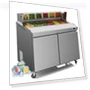 Thumbnail Commercial Refrigerator Sandwich Salad Prep Table — Sandwich Makers & Panini Presses