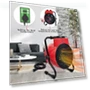 Thumbnail Greenhouse Heater with Adjustable Thermostatic — Portable Heating Solutions, Karveden