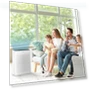 Thumbnail Large Room Air Purifier with Air Quality Monitor — HEPA Air Purifiers, HEYAXA