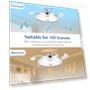 Thumbnail Modern Retractable Ceiling Fan with Lights and Remote Control — Ceiling Fan Lighting Solutions, Dr.Light