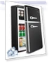 Retro Refrigerator with Freezer — Mini Fridges, Anypro