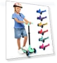 Thumbnail 3 Wheel Foldable Kids Scooter — Push Scooters, SereneLife