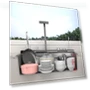 Thumbnail Double Waterfall Kitchen Sink — Single Basin Sinks, FVVJVV