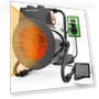 Thumbnail Greenhouse Heater with Digital Thermostat — Portable Heating Solutions, Buyplus