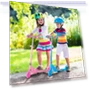 Thumbnail Kids Kick Scooter with Light Up Wheels — Push Scooters, Nattork