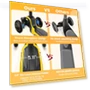 Thumbnail Kids Scooter with Light Up Wheels — Kids' Bikes, TONBUX