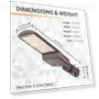 Thumbnail LED Parking Lot Light Fixture — Street Lighting, HTM LIGHTING SOLUTIONS