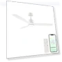Thumbnail Smart 3-Blade Ceiling Fan with LED Light Kit — Ceiling Fan Lighting Solutions, East Grove Home