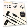 Thumbnail Air Tube Headphones — In-Ear Headphones, KINDEN