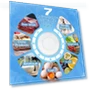 Thumbnail Mini Fridge with Compact Freezer — Mini Fridges, Tehanld