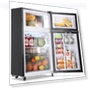 Thumbnail Mini Fridge with Freezer Two Doors Compact Refrigerator — Mini Fridges, WANAI
