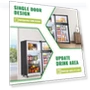 Thumbnail Mini Fridge with Freezer Two Doors Compact Refrigerator — Mini Fridges, WANAI