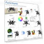 Thumbnail Big Hexapod Robot Kit — Robotics Foundations, Freenove