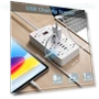 Thumbnail Flat Plug Extension Cord Surge Protector — Power Solutions & Surge Protection, HUNIAN