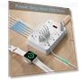 Thumbnail Flat Plug Extension Cord Surge Protector — Power Solutions & Surge Protection, HUNIAN