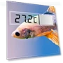 Electronic LCD Digital Aquarium Thermometer — Thermometers, Partition Wall