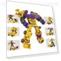 Six-in-One Engineering Machine Transformer Toy — Construction Kits, Precious watch