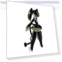 Choipura series No.11 smart daughter eos jet black — Miniature Rides & Collectibles, SAKURA BLOSSOM ITEMS