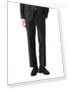 SMART Wool Mix No Pleated Slacks — Wool & Blends, JAPAN ANIME BRIDGE