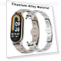 Luxury Titanium Alloy Strap — Wearable Accessories, LUJING-Treasure Bag