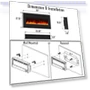 Thumbnail Electric Fireplace with Heater — Electric Heating Solutions, Cheerway