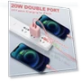 Thumbnail 40W Dual Port USB C Wall Charger with 6FT USB C to C Cable — Chargers, Shenzhen Dipinle Technology Co., Ltd