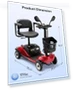 Thumbnail Compact 4 Wheel Mobility Scooter — Electric Self-Balancing Scooters, VERPAL