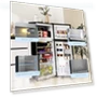 Thumbnail Mini Fridge with Freezer — Mini Fridges, HOMCOM