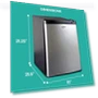 Thumbnail Mini Fridge With Freezer — Coolers & Fridges, Koolatron