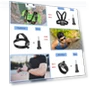 Thumbnail Action Camera Accessories Kit — Wearable Cameras, HONGDAK