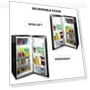 Thumbnail Compact Refrigerator with Freezer — Mini Fridges, Koolatron