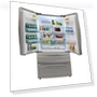 Thumbnail French Door Refrigerator with Ice Maker and Dual Drawer Bottom Freezer — Mini Fridges, BRAMA