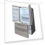 Thumbnail French Door Refrigerator with Ice Maker and Dual Drawer Bottom Freezer — Mini Fridges, BRAMA