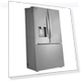 Thumbnail Counter-Depth French Door Smart Refrigerator — Mini Fridges, LG