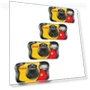 Thumbnail Fun Saver 35mm One-Time-Use Disposable Camera with Flash — Single-Use, KODAK