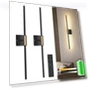 Thumbnail LED Wall Sconces Set of 2 — Wall Lighting, ZEBALINE