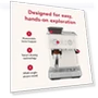 Thumbnail Semi Automatic Espresso Machine with Burr Grinder — Electric Coffee Grinders, KitchenAid