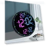 Digital Wall Clock with RGB Light — Alarms & Clocks