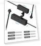 Thumbnail Dual Layer Desk Clamp Power Strip — Power Solutions & Surge Protection, VILONG