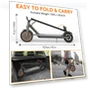 Thumbnail Folding E Scooter — Electric Self-Balancing Scooters, Aovowheel
