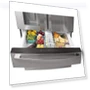 Thumbnail French Door Smart Refrigerator — Mini Fridges, GE Profile