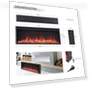 Thumbnail Smart Wall Mount & in Wall Recessed Electric Fireplace Insert — Electric Heating Solutions, LegendFlame