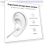 Thumbnail Wired Headphones Earbuds with Microphone — In-Ear Headphones, Feefuzz