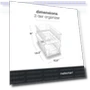Thumbnail 2 Tier Organizer — Storage Solutions, madesmart