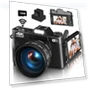 Thumbnail 4K Digital Camera for Photography & Vlogging — Mirrorless Cameras, WIKICO