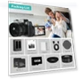 Thumbnail 4K Digital Camera for Photography & Vlogging — Mirrorless Cameras, WIKICO