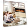 Thumbnail Electric Fireplace Heater — Electric Heating Solutions, Riseon