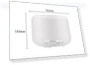 Thumbnail Essential Oil Diffuser Humidifier with LED Lights — Diffusers, EVTSCAN