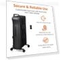 Thumbnail Portable Radiator Heater — Portable Heating Solutions, Amazon Basics